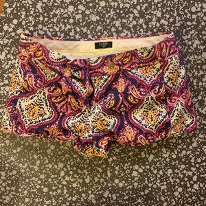 J. Crew Factory Printed Shorts